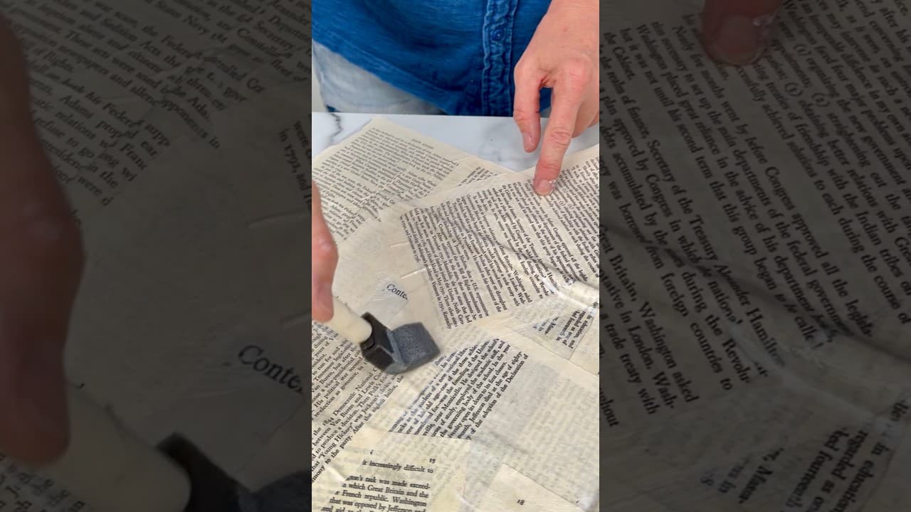 How to Make a Book Vase - Hidden Flower Display in 7 Steps