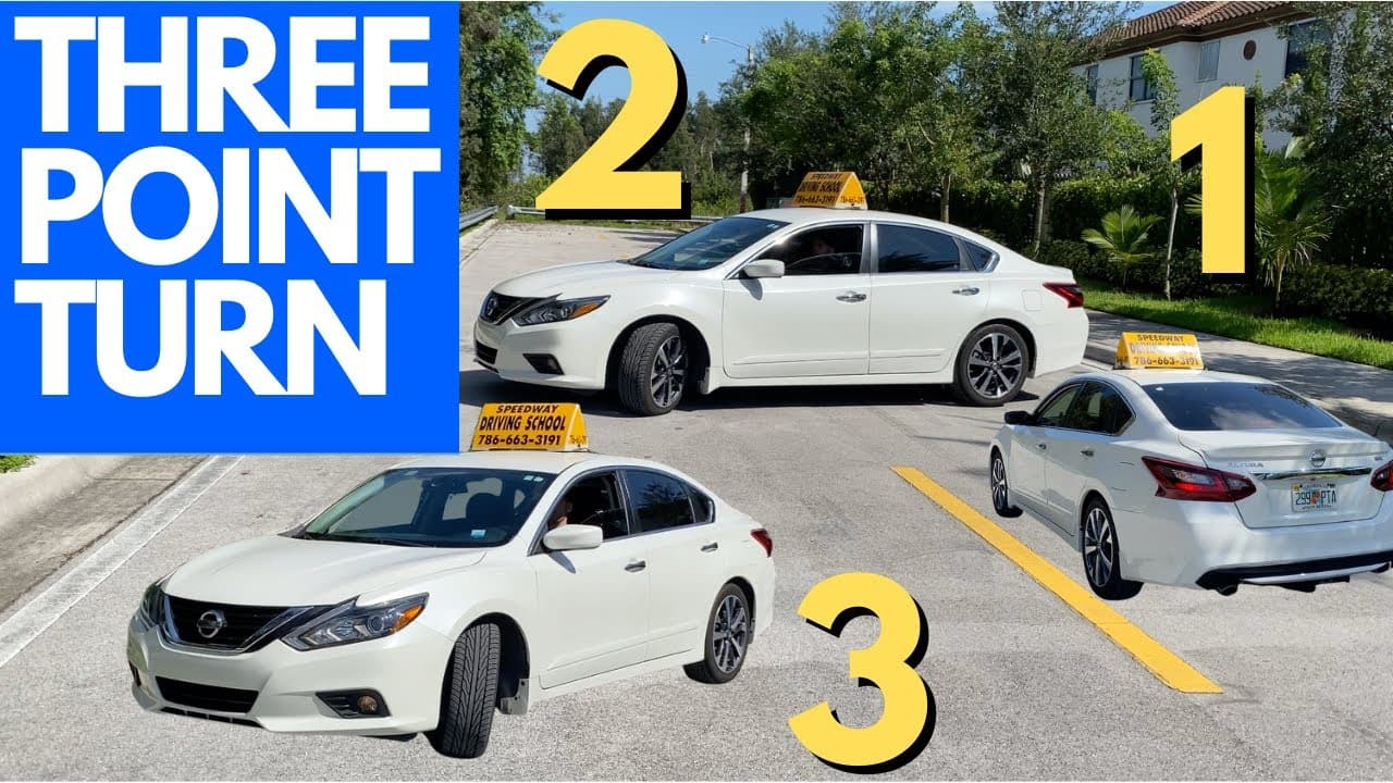 How to Do a Three Point Turn (Step-by-Step for New Drivers)