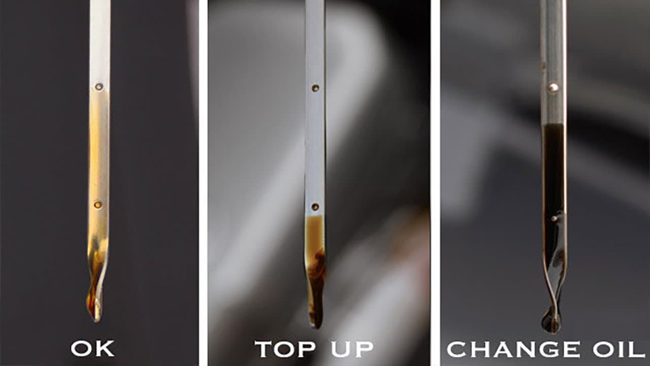 How to Check Your Engine Oil Level (Dipstick Reading)