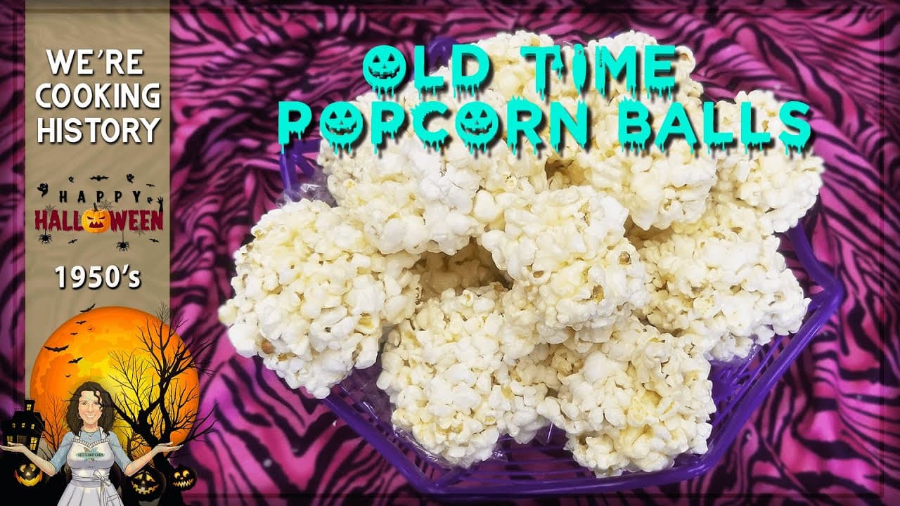 How to Make Popcorn Balls (Classic Halloween Treat)