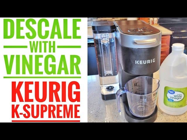 How to Descale a Keurig With Vinegar