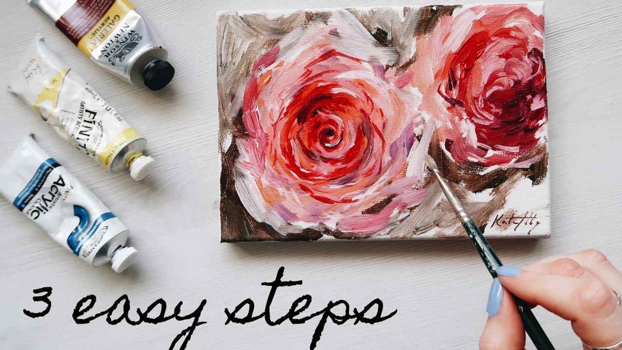 How to Paint a Flower