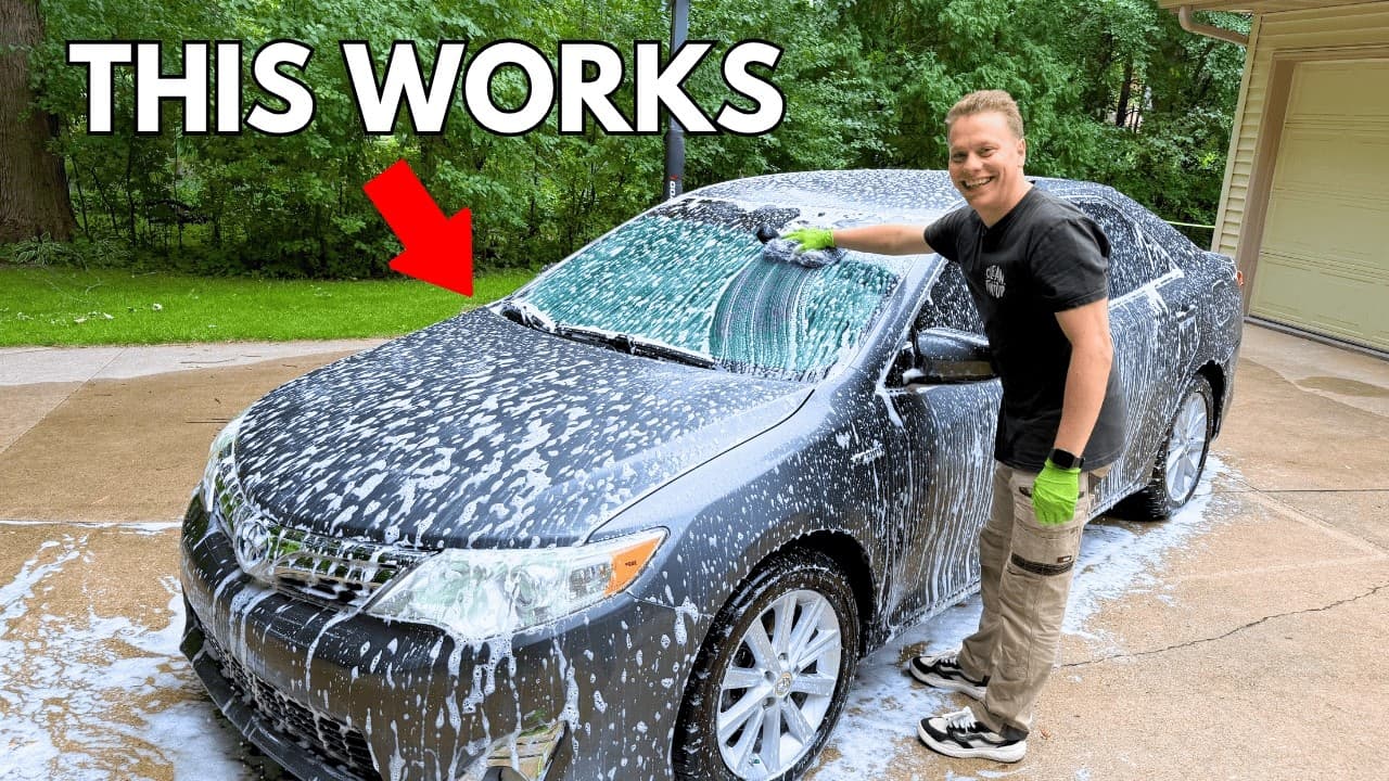 How to Wash a Car at Home