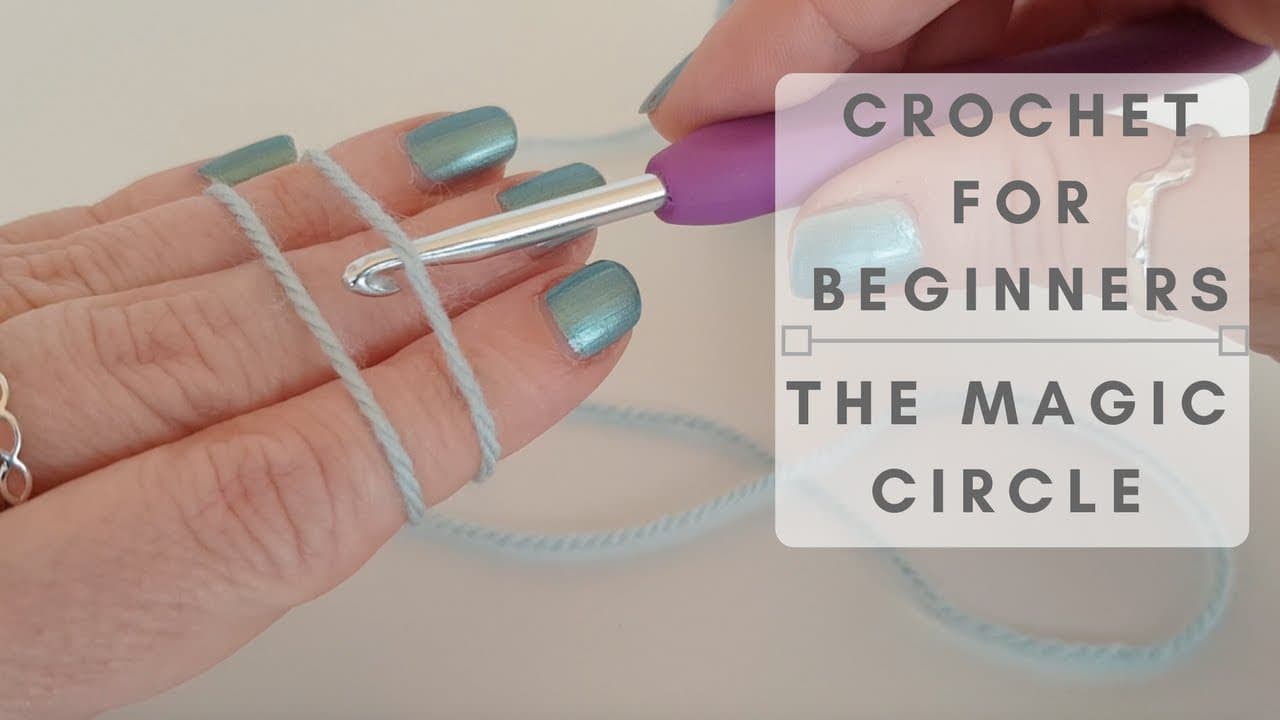 How to Crochet a Magic Ring (Magic Circle)