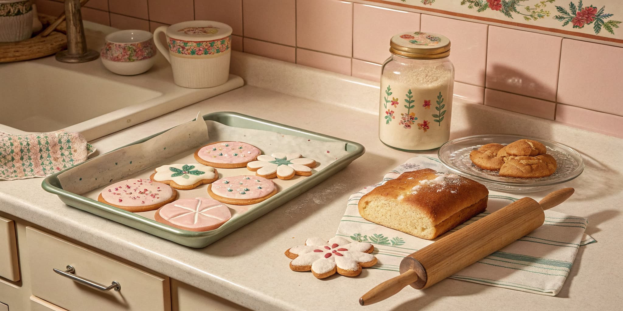 Christmas baking