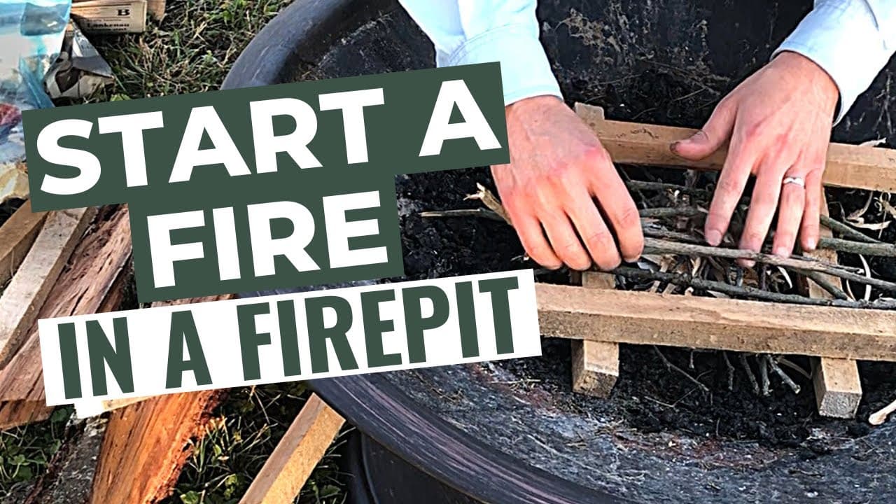 How to Start a Fire: A Beginner's Guide to the Log Cabin Method