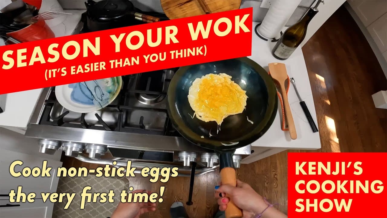 How to Season a Wok