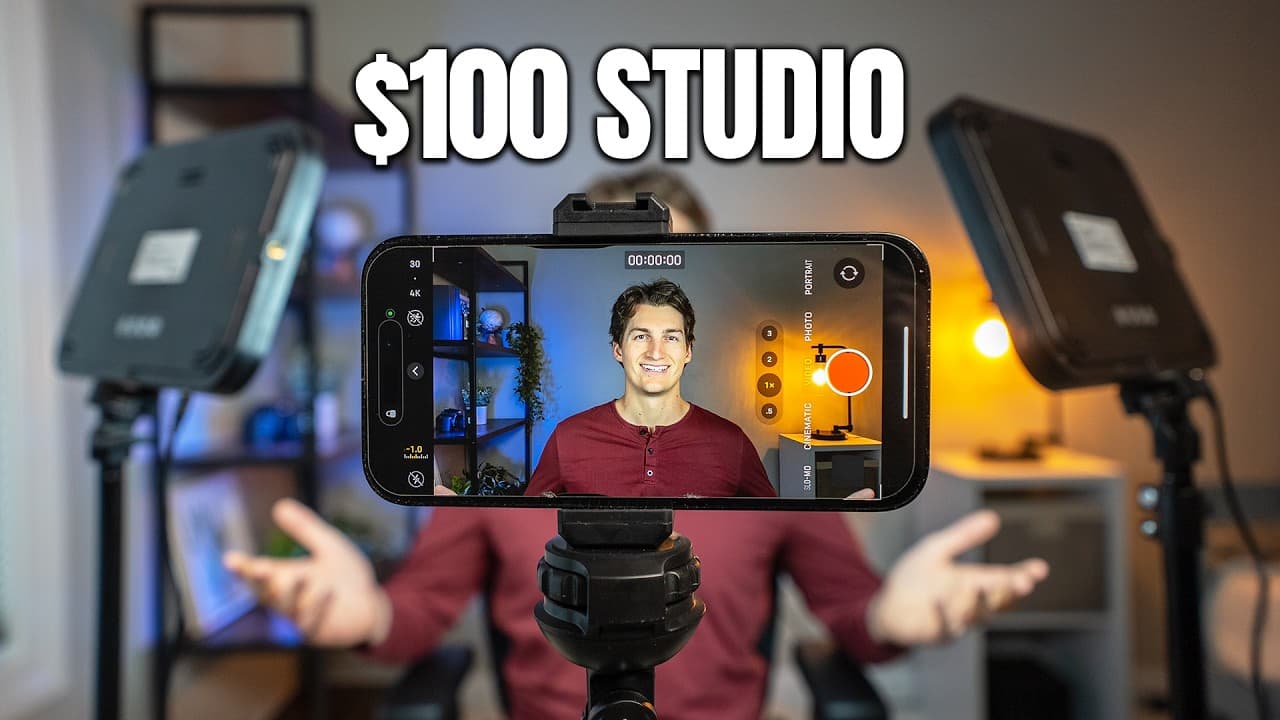 How to Set Up a Budget YouTube Studio