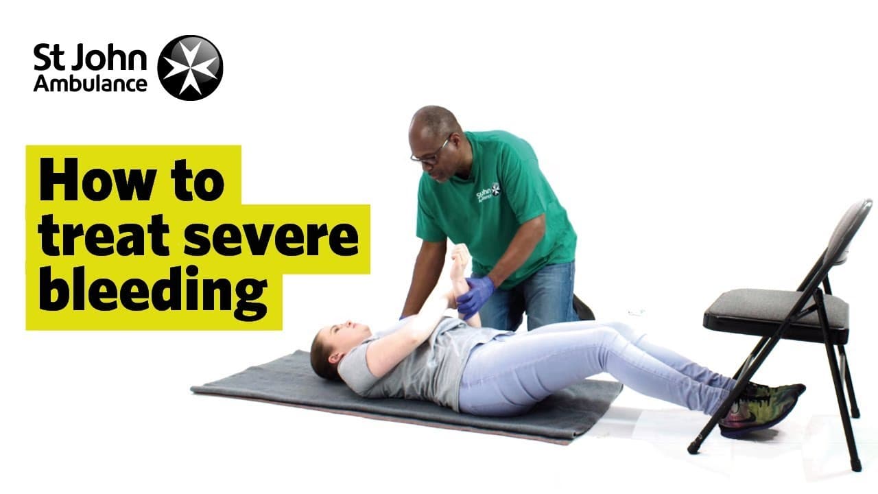 How to Treat Severe Bleeding in 7 Steps