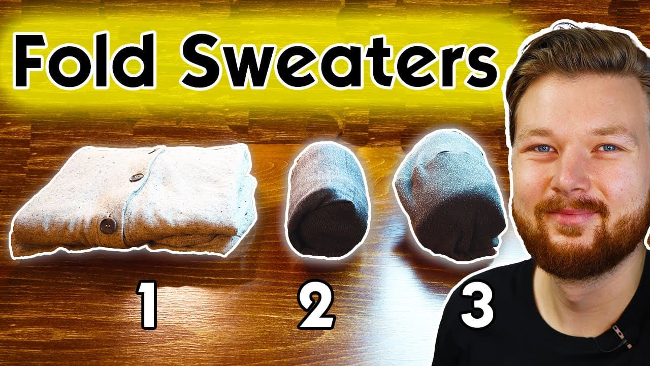 How to Fold a Sweater: 3 Methods for Drawers, Shelves, and Hangers