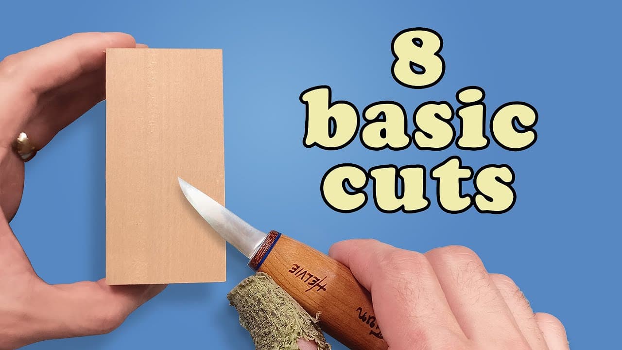 How to Whittle: 7 Basic Cuts Every Beginner Must Master