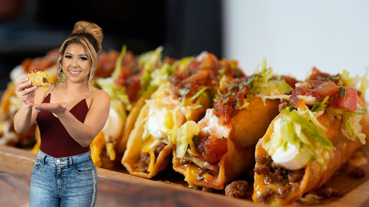 How to Make Tacos: Cheesy Beefy Crunchy Tacos at Home