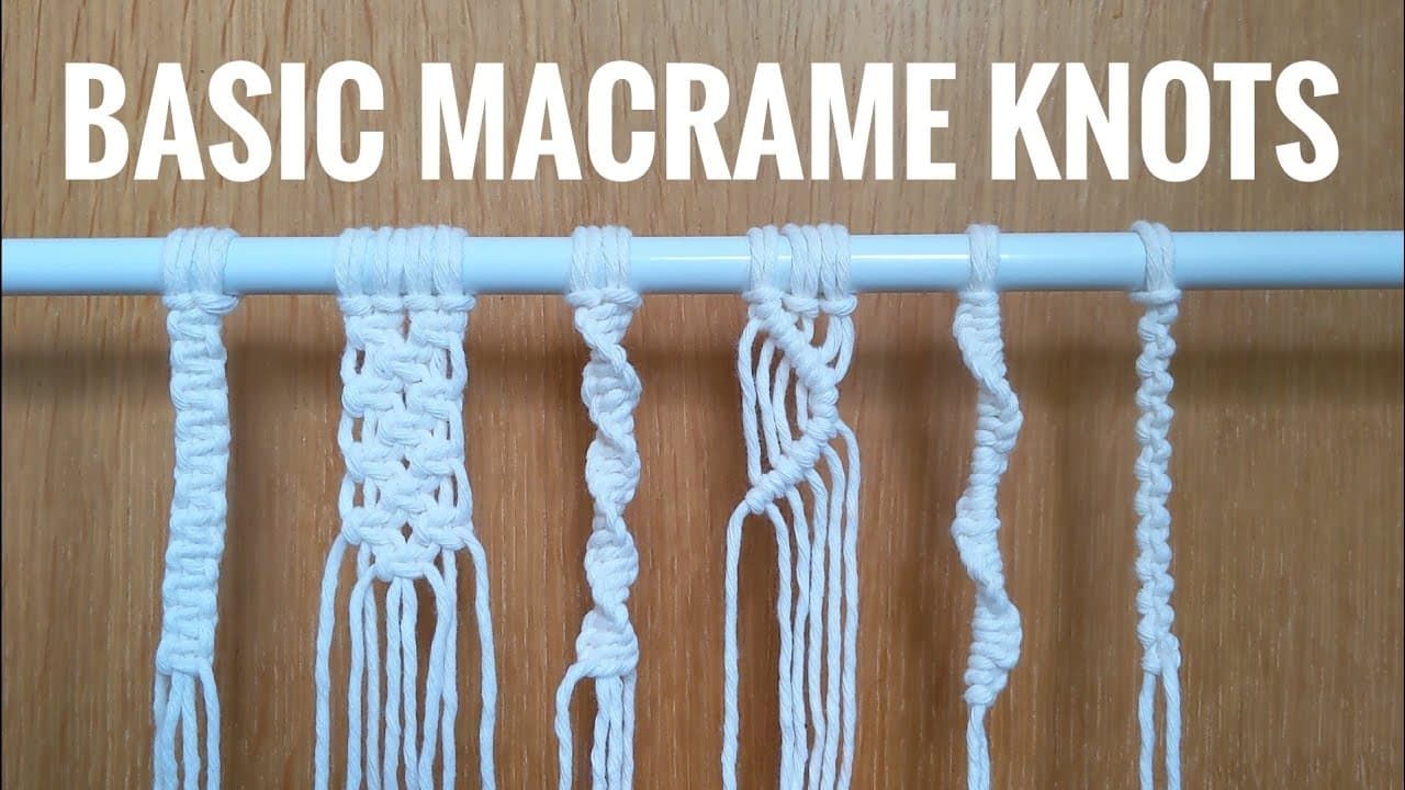 How to Macrame: 7 Basic Knots Every Beginner Must Know