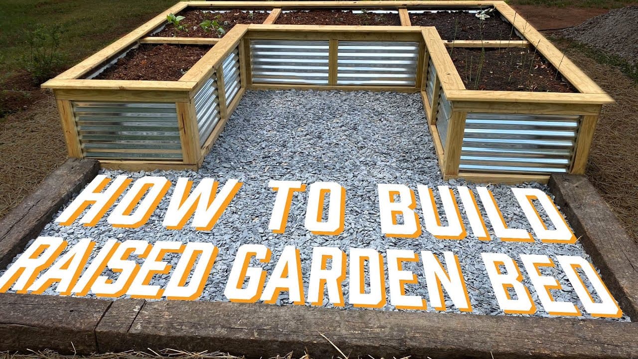 How to Build Raised Garden Beds: 7 Step DIY Guide With Corrugated Metal