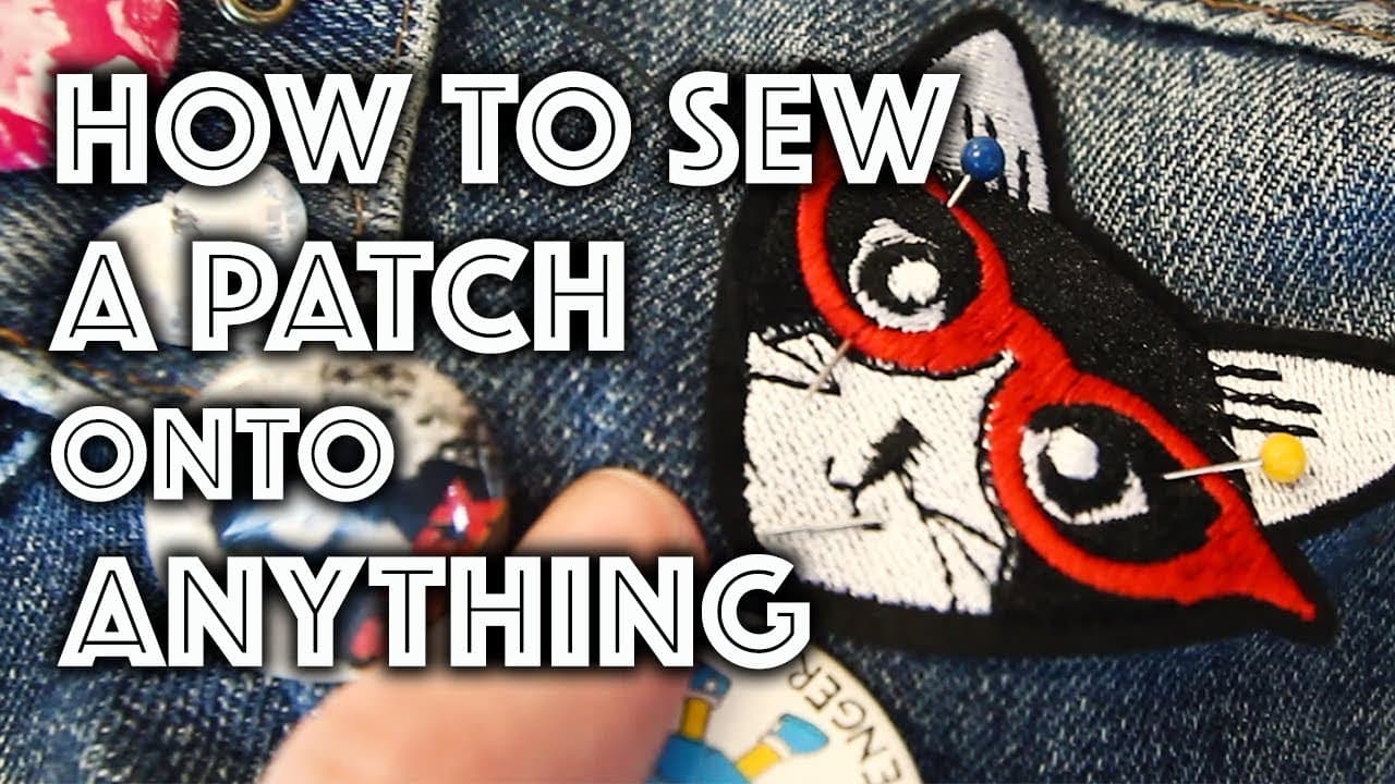 How to Sew on a Patch