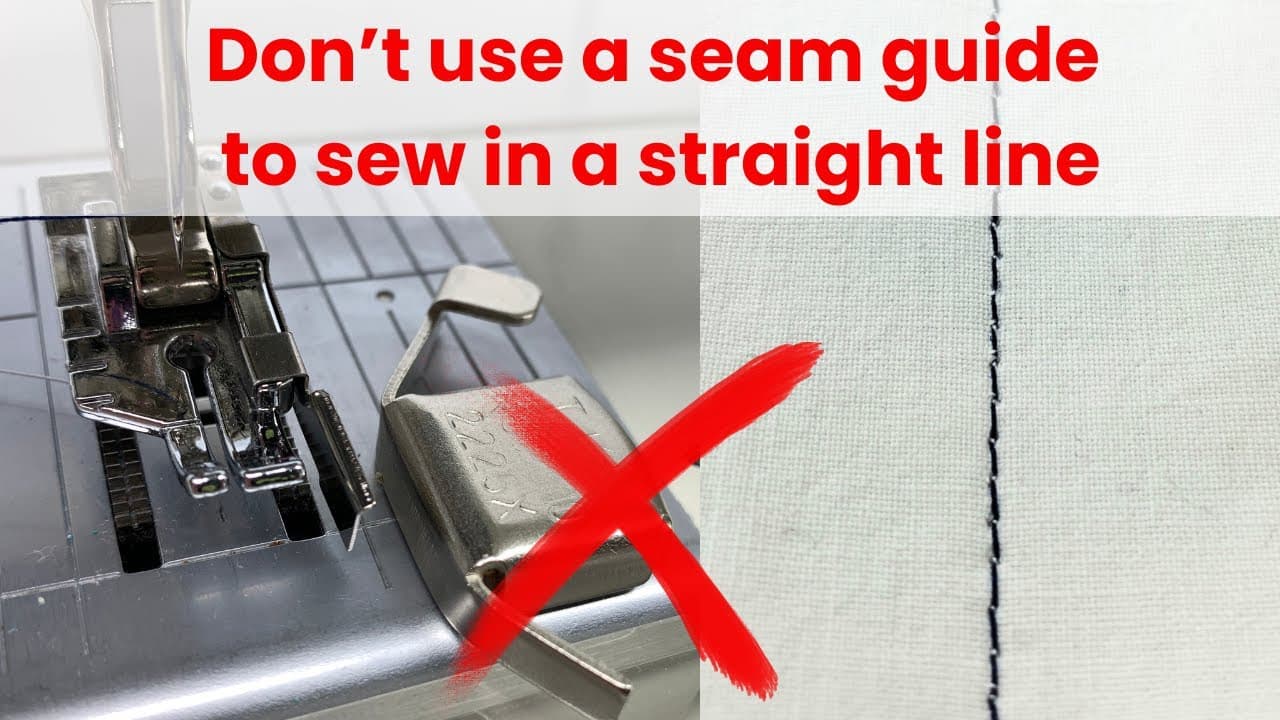 How to Sew in a Straight Line: 7 Beginner Sewing Tips