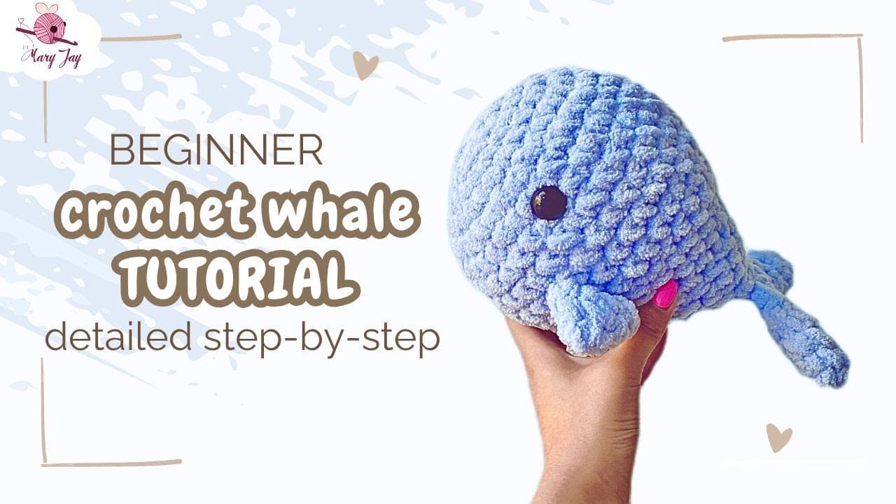 How to Crochet a Whale: Beginner Amigurumi