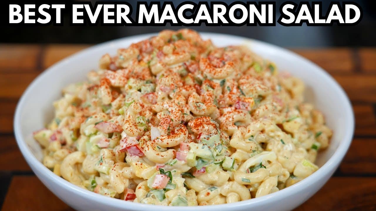 How to Make Macaroni Salad - Classic Southern Cookout Side