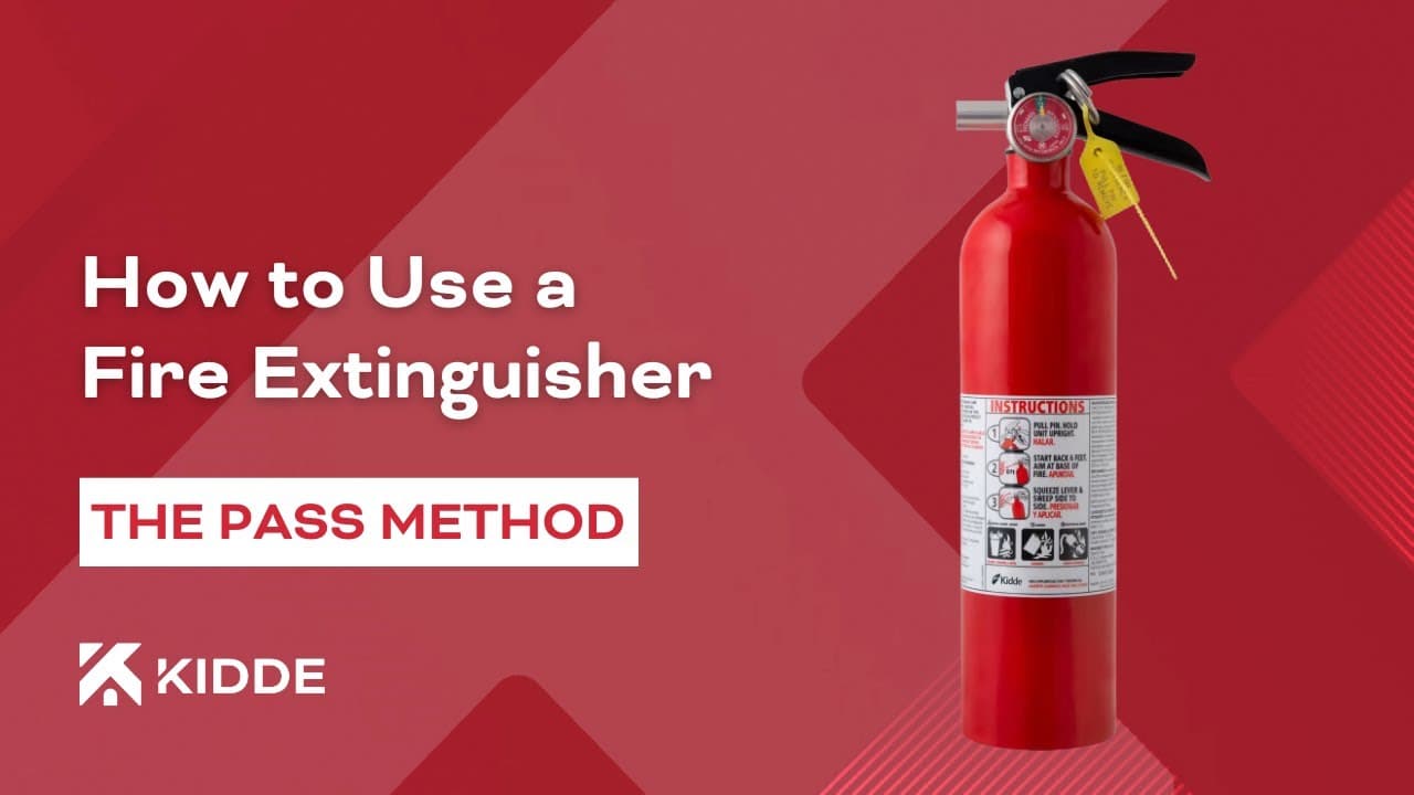 How to Use a Fire Extinguisher: The PASS Method