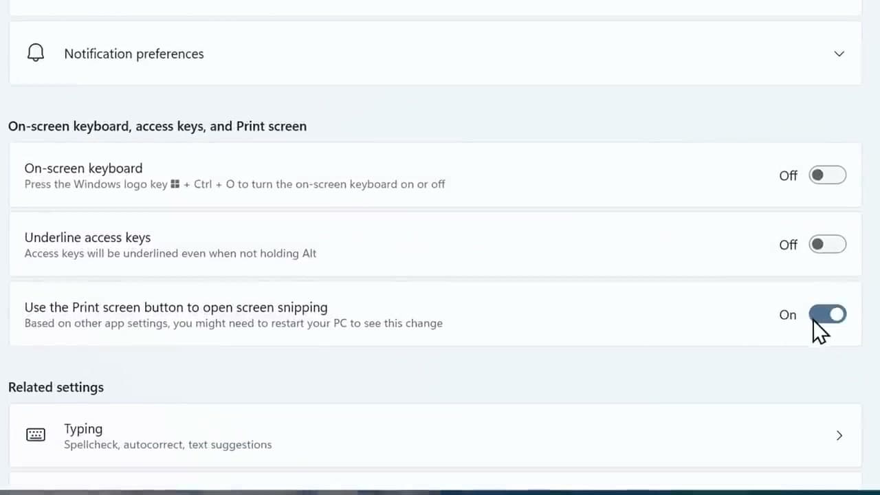 Step 4: Step 4: Press Windows + Print Screen to Auto-Save a File