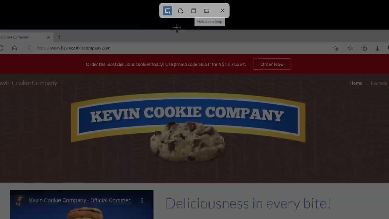 Step 5: Step 5: Press Windows + Shift + S for the Snipping Tool Overlay