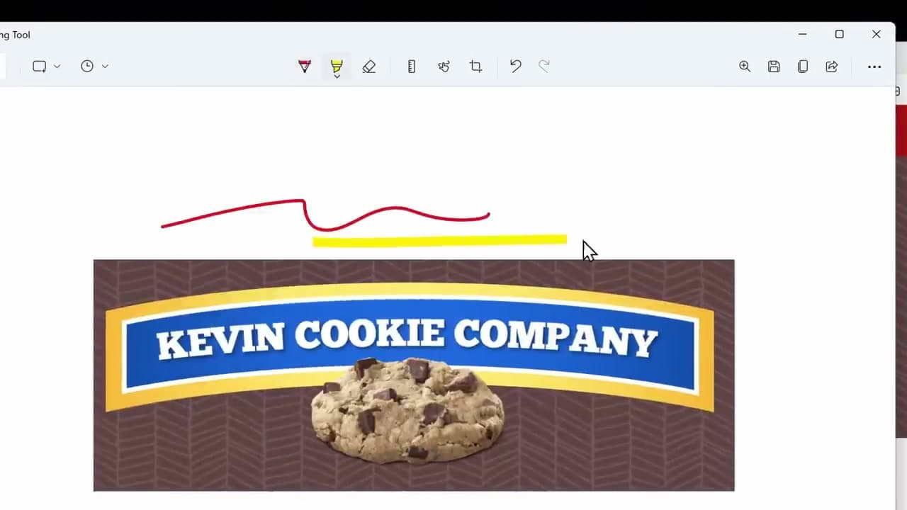 Step 6: Step 6: Annotate and Save Your Snip in the Snipping Tool Editor