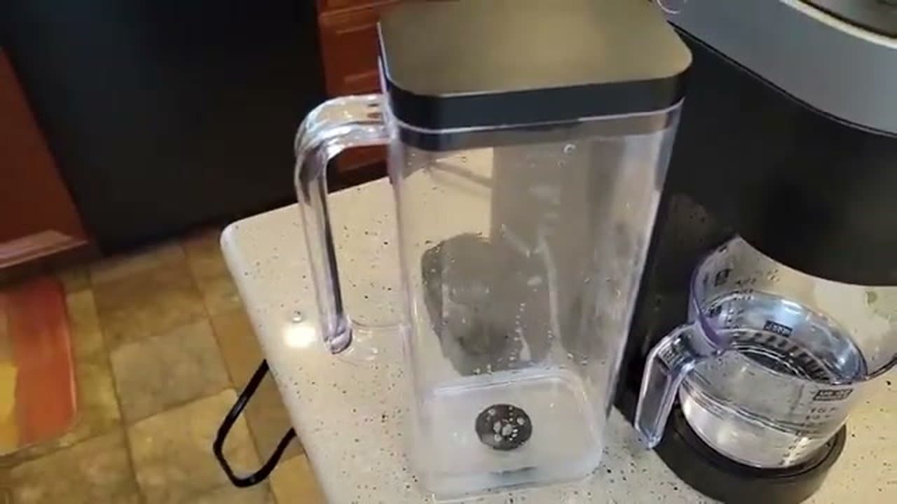Step 1: Empty the Water Reservoir