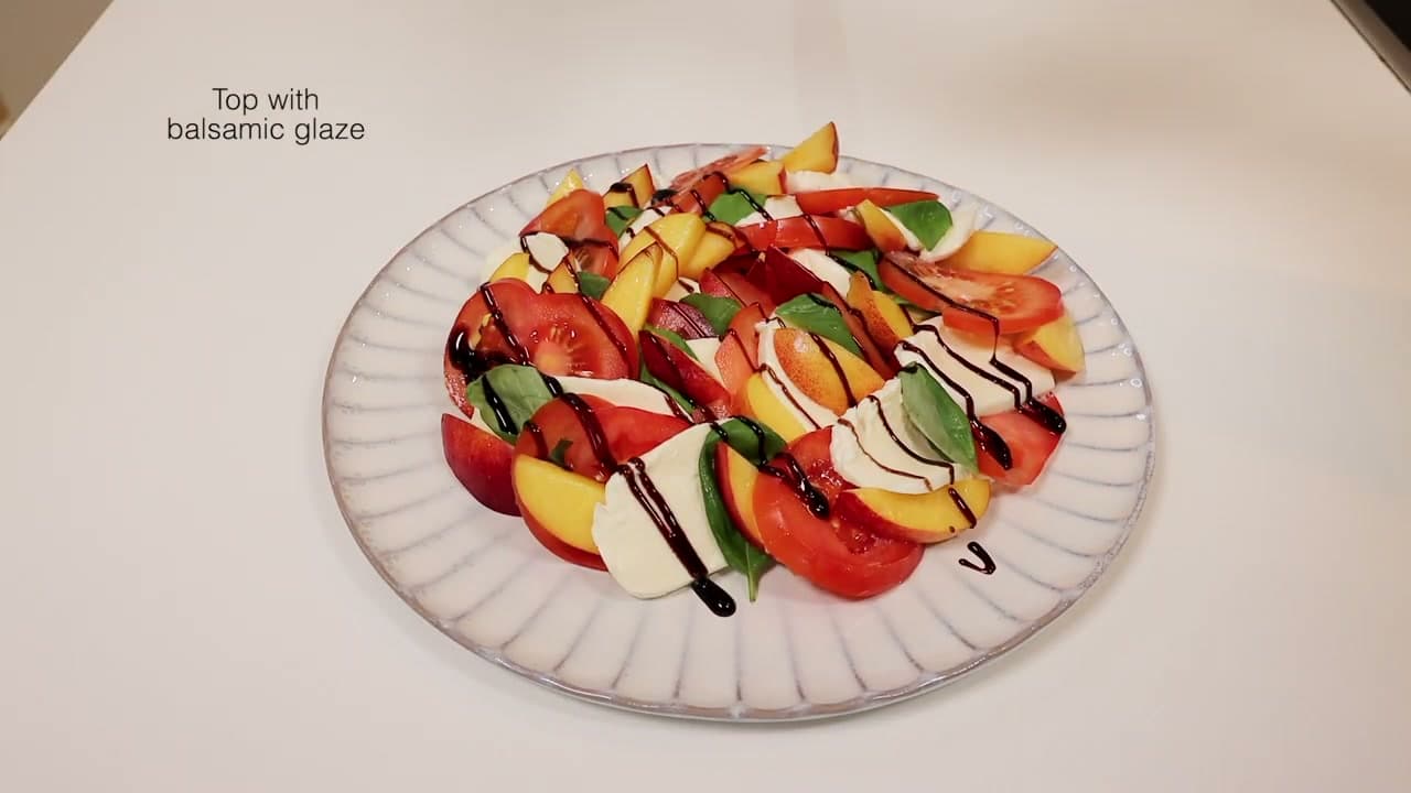 Step 6: Step 6: Plate the Caprese and Watermelon Skewers