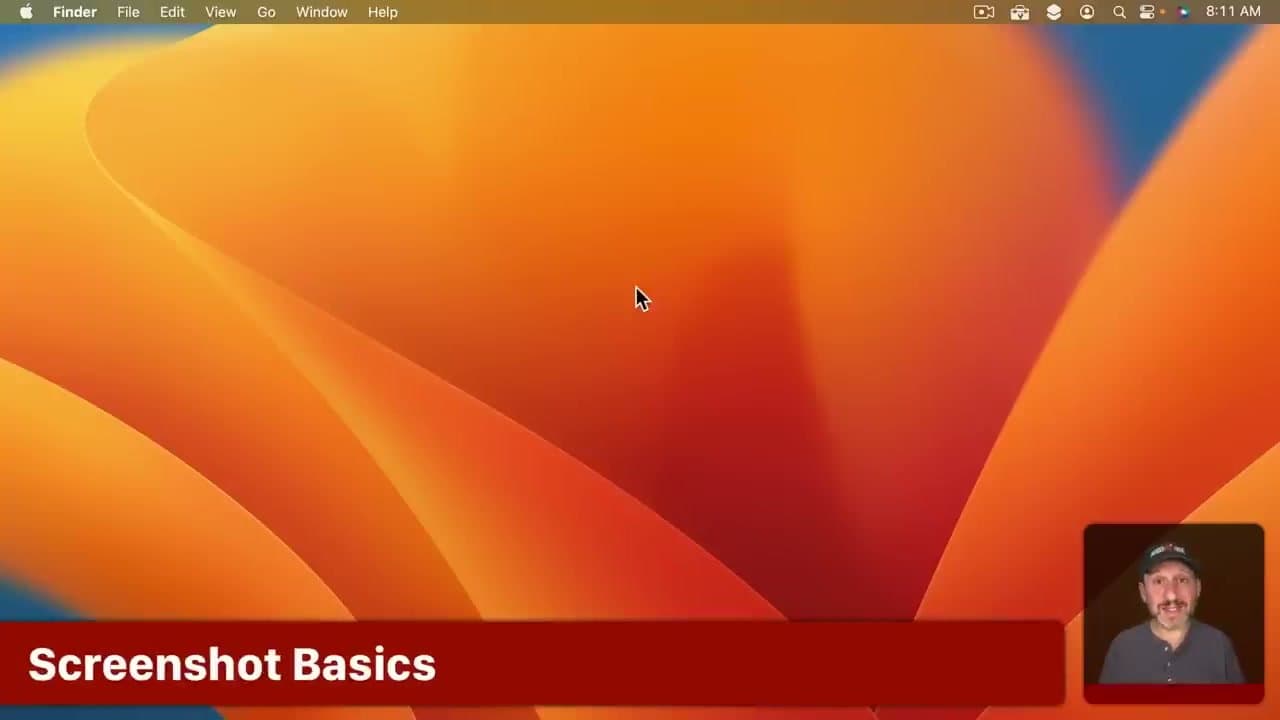 Step 1: Capture the Whole Screen with Shift+Command+3