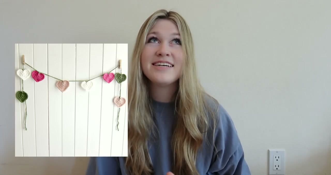 Step 1: Heart Garland