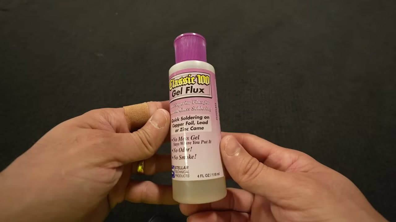 Step 4: Get Your Flux and Safety Kit Ready - How to Solder Stained Glass