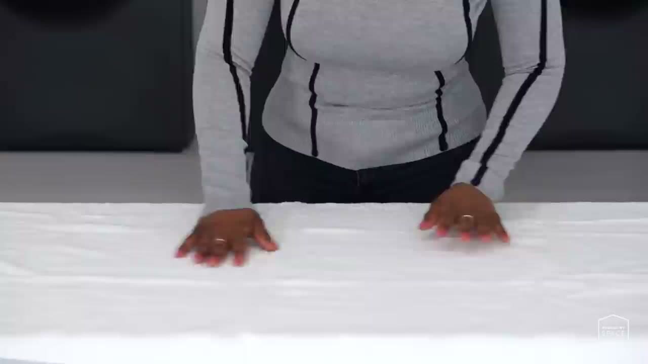 Step 1: Step 1: Spread the Towel Flat