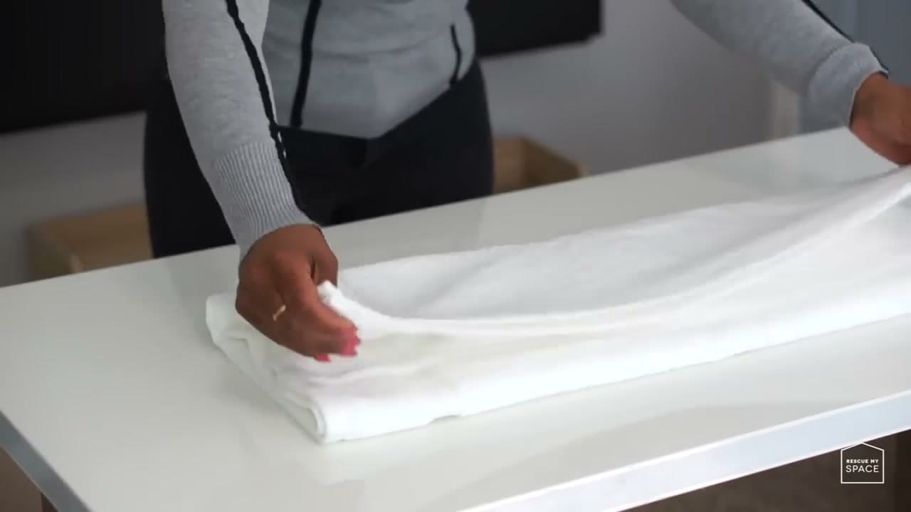 Step 4: Step 4: Method 2 - The Rubin (Drawer-Friendly Tight Fold)