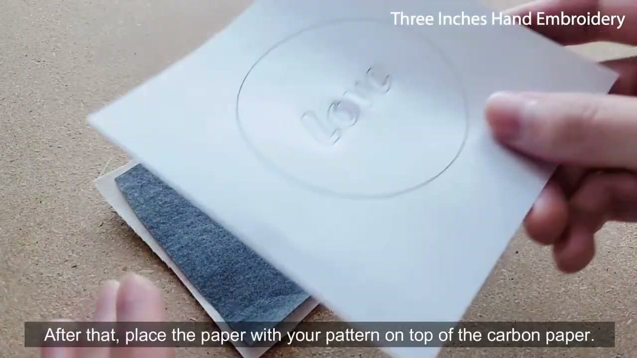 Step 5: Step 5: Trace Through Carbon Paper (Method 3)