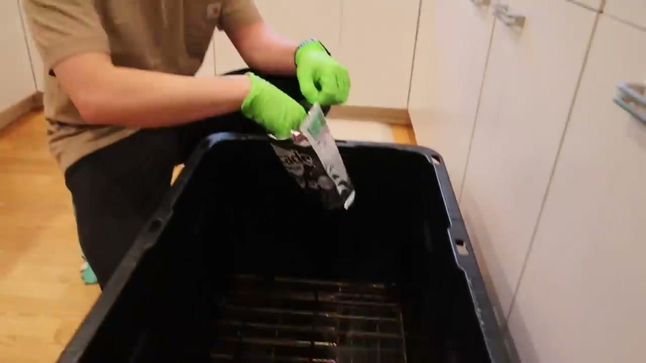 Step 1: Step 1: Pull the racks and start them soaking