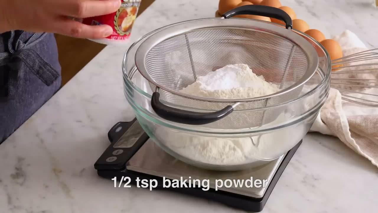 Step 1: Sift the Flour, Baking Soda, Baking Powder, and Salt