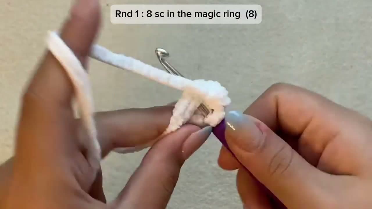 Step 1: Step 1: Start with a Magic Ring
