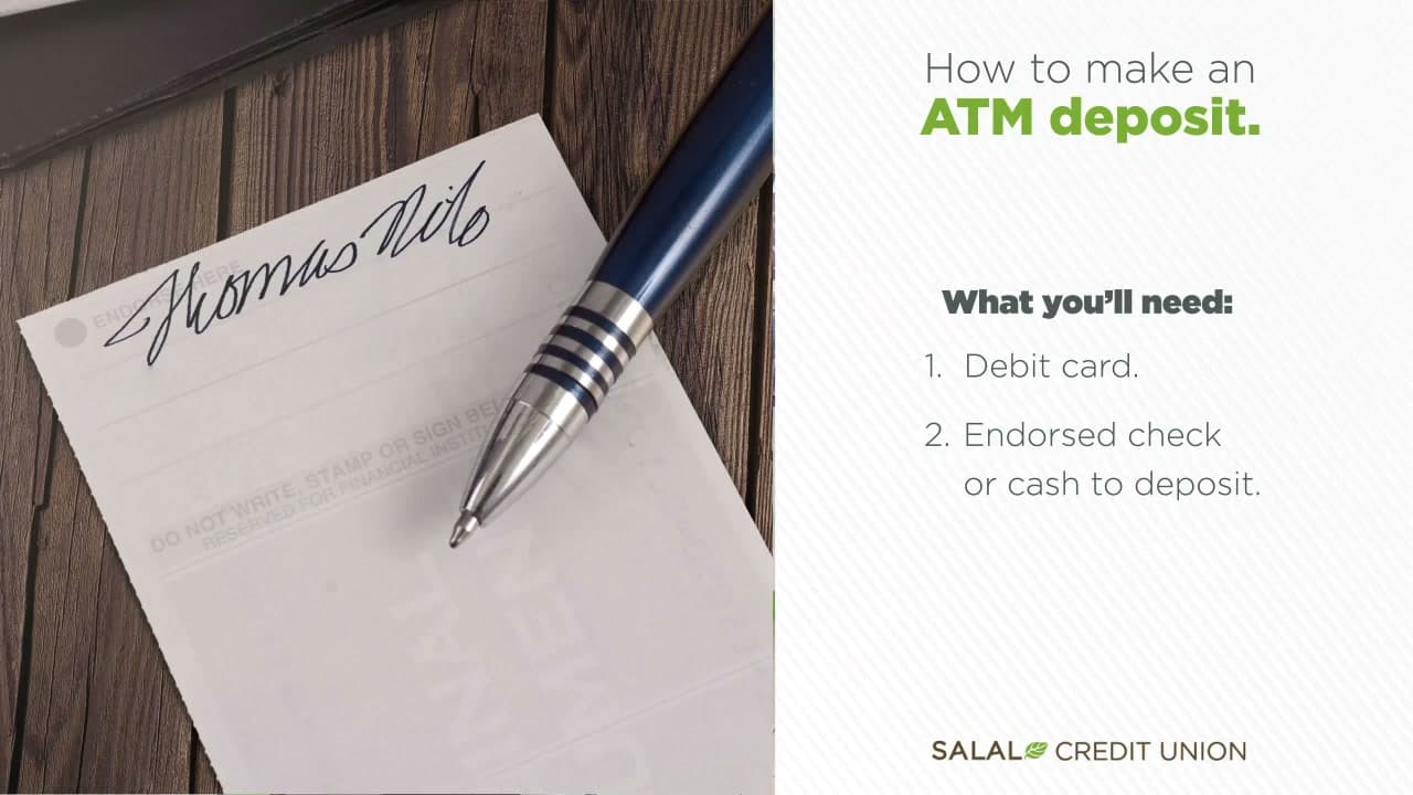 Step 1: Step 1: Endorse the Back of the Check