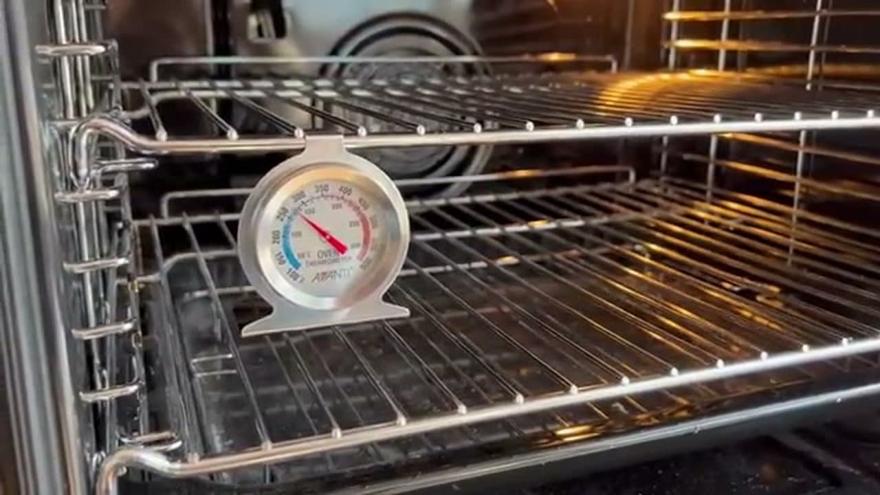 Step 1: Place an Oven Thermometer Inside
