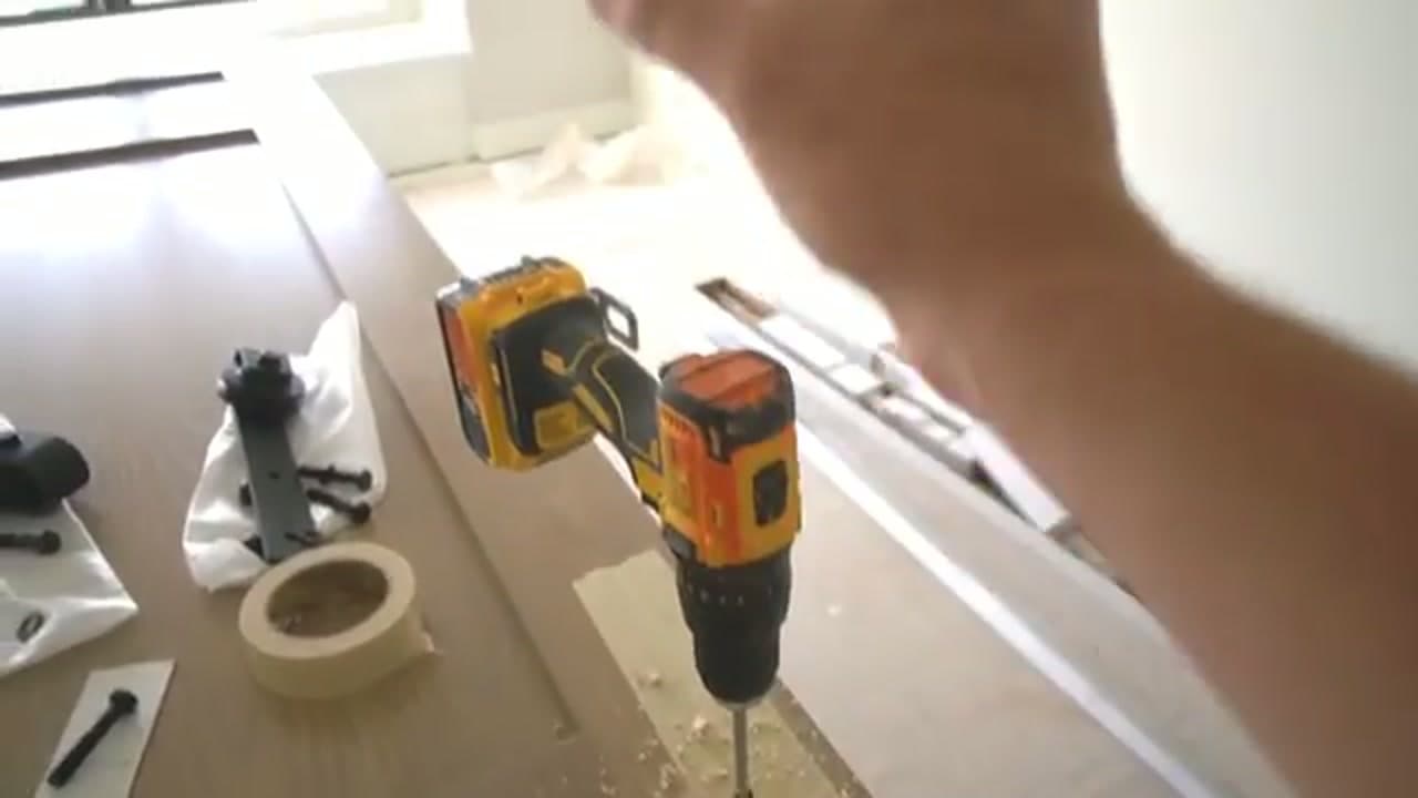 Step 2: Step 2: Drill the Bolt Holes and Bolt On the Hangers