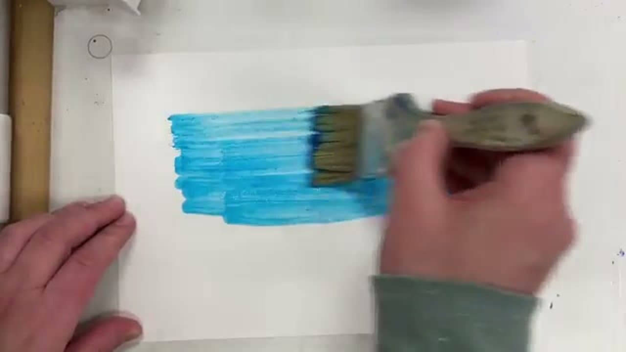 Step 1: Step 1: Lay a Wash for Your Background