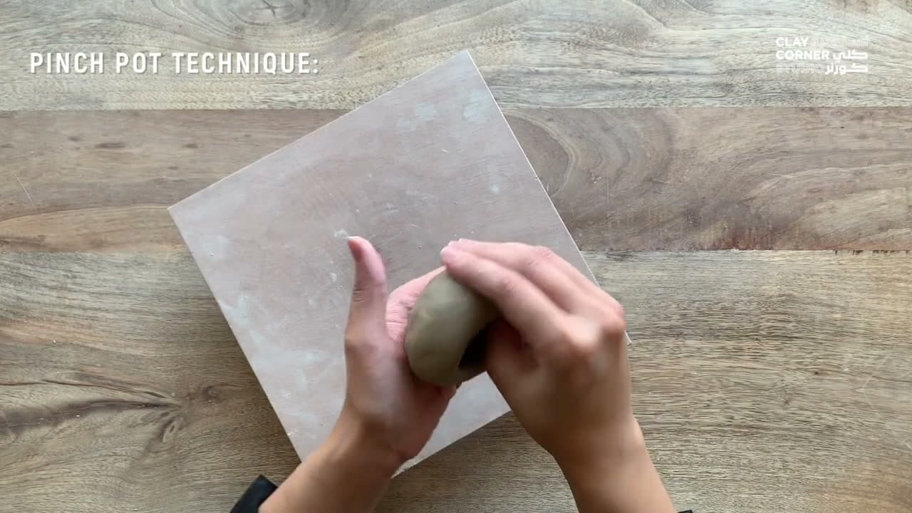 Step 2: Step 2: Make a Pinch Pot
