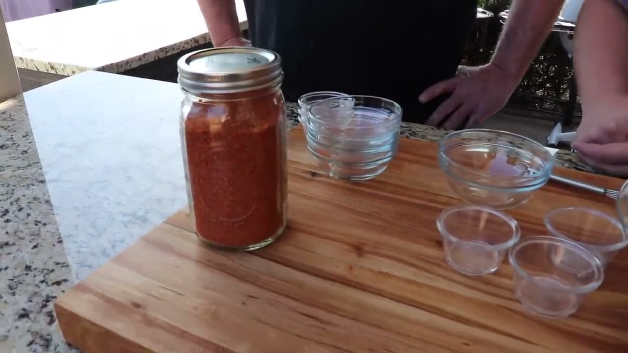 The finished result: How to Make BBQ Rub: 3 Easy Recipes (Sweet, Texas, Spicy)