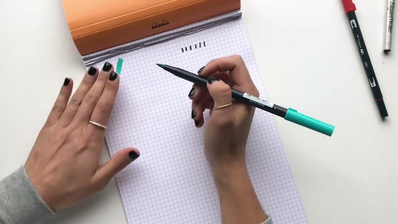 Step 3: Step 3: Hold the Pen at 45 Degrees