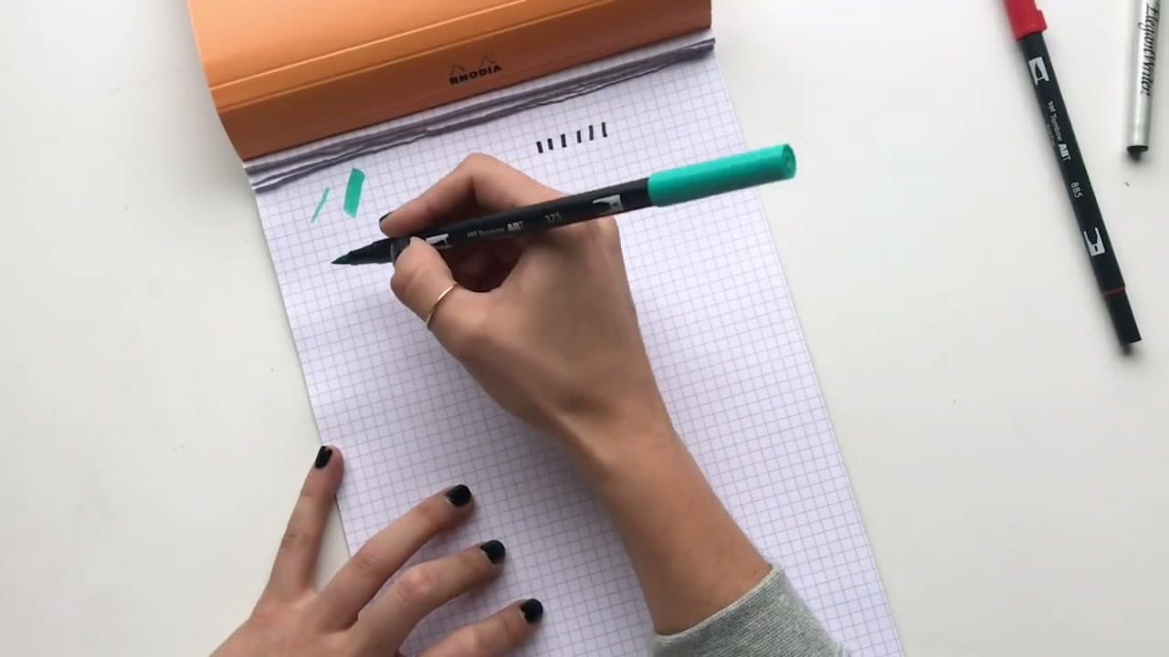 Step 4: Step 4: Practice Light Upstrokes