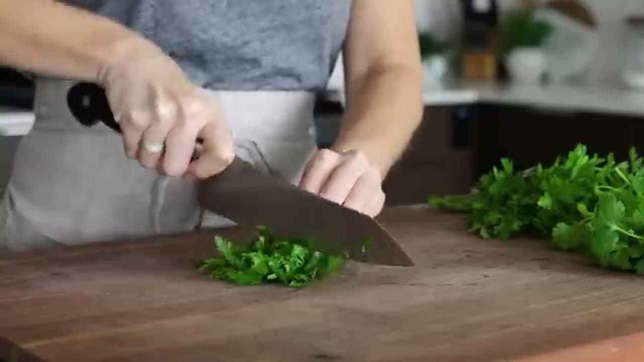 Step 1: Step 1: Finely Chop the Fresh Herbs