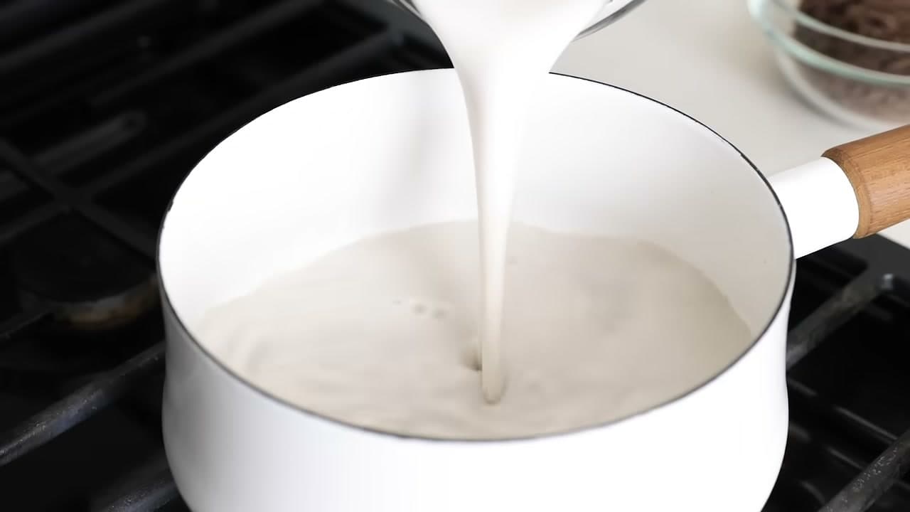 Step 2: Pour 4 Cups of Milk Into a Saucepan - How to Make Hot Chocolate