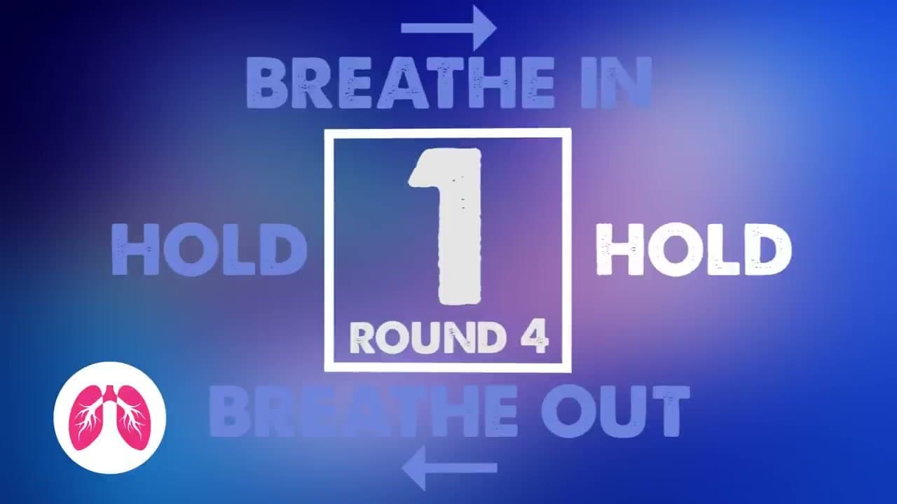 Step 4: Step 4: Hold Your Breath for 4 Seconds