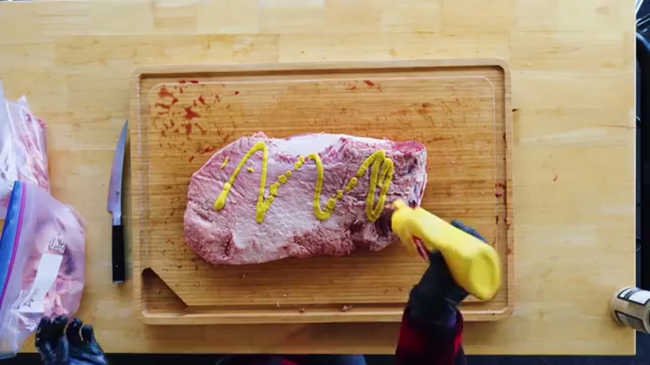 Step 4: Step 4: Slather with Mustard and Season