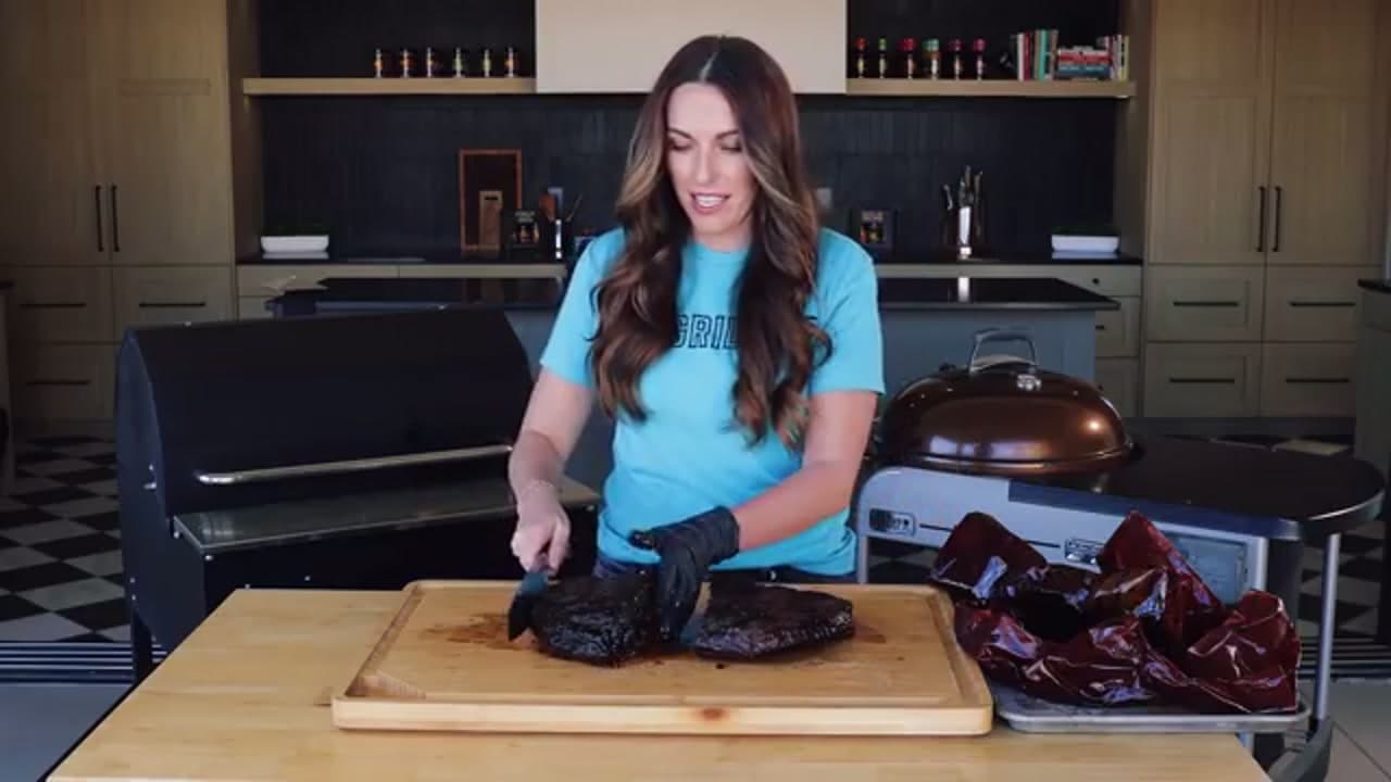 The finished result: How to Smoke a Brisket: A Beginner's Step-by-Step Guide